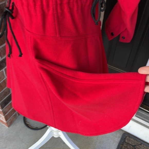 Katherine‎ Barclay Red A-line Coat - Picture 8 of 10